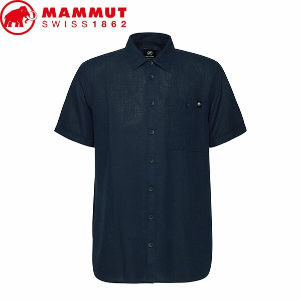 マムート MAMMUT 1015-01580 メンズ 半袖プルオーバー Alvra Summer Shirt Men marine トレッキング 山歩き 山登り MAM1015015805118