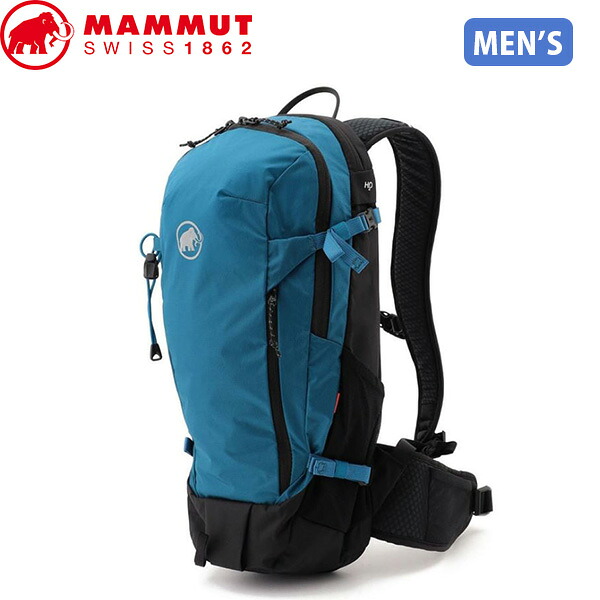 マムート バックパック リュック 15L 2530-00301 MAMMUT Lithium 15 sapphire-black MAM25300030150430｜ハイカム　店