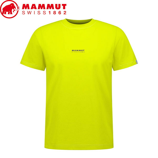 マムート MAMMUT 1017-02012 速乾Tシャツ メンズ QD Logo Print T-Shirt AF Men acacia PRT1 アジアンフィット 定番ロゴ 吸汗 登山 トレーニング 半袖 MAM1017020121332