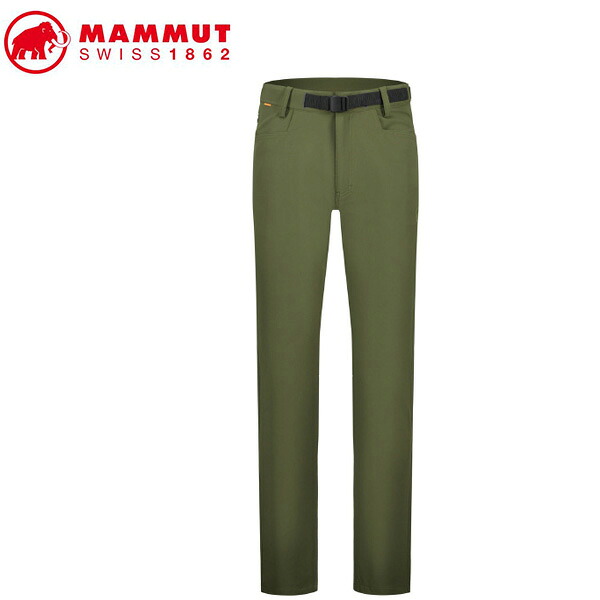 MAMMUT 1021-01090 Utility SO Pants AF Men dark marsh Apparel マムート メンズ アウトドアパンツ カーキグリーン MAM10210109040284