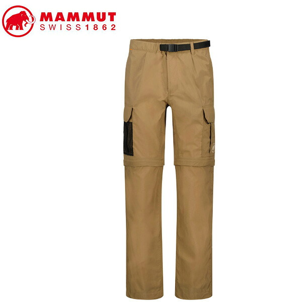 MAMMUT 1022-02260 Hiking Cargo 2 インチ 1 Pants AF Men dark sand Apparel マムート メンズ アウトドアズボン下 赤銅色 MAM1022022607494