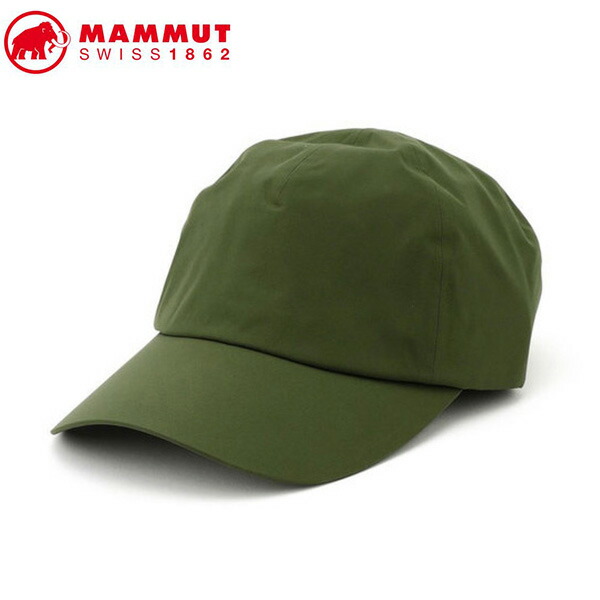 MAMMUT 1191-02070 Utility Gore-Tex Cap AF dark marsh Apparel Accessories マムート ユニセックス 帽子 カーキグリーン MAM11910207040284