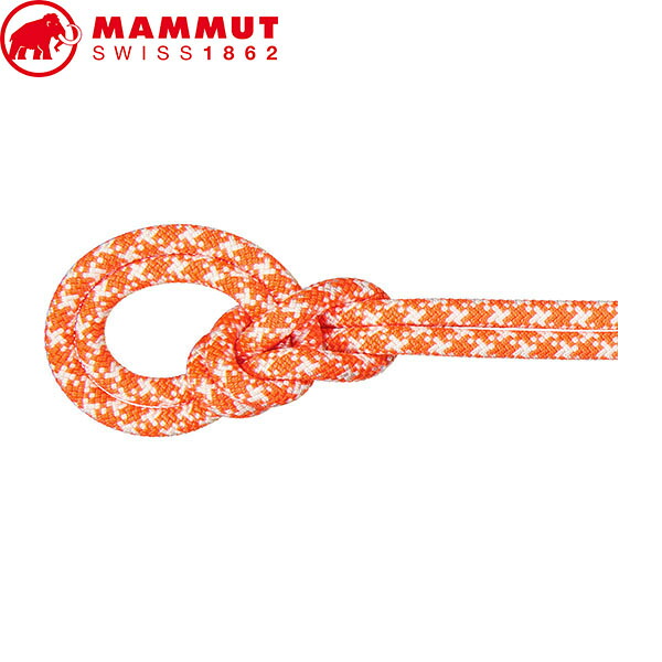 マムート MAMMUT 2010-05610 クライミングロープ 9.5 Crag Classic Rope 50m vibrant orange-white シングルロープ 耐久 マウンテニアリング スポーツクライマー MAM2010056102237