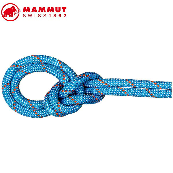 MAMMUT 2010-05850 9.8 Crag Classic Rope 50m ice mint-white Climbing Gear マムート ロ－プ クライミング用品 ブルー MAM20100585040304