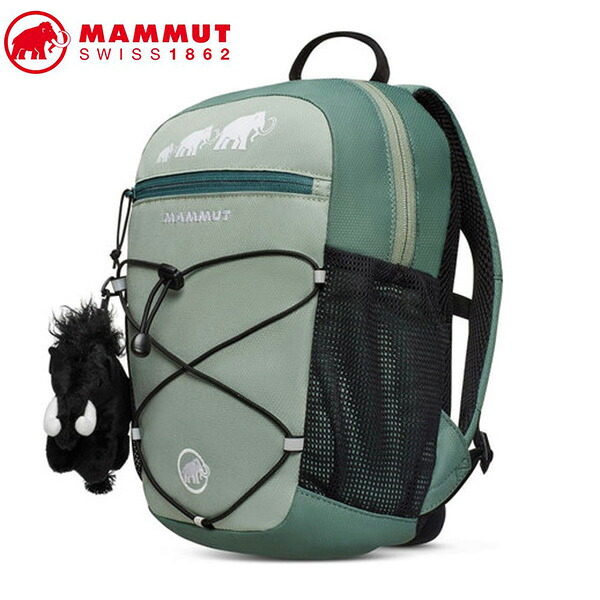 MAMMUT 2530-01530 First Zip 16 jade-dark jade Packs and Bags マムート キッズ ジュニア バックパックＪ グレー MAM25300153040240