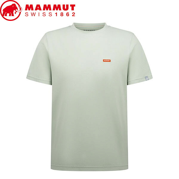 マムート MAMMUT メンズ Tシャツ Mammut Essential T-Shirt AF Men アジアンフィット silver sage PRT2 MAM1017050801297