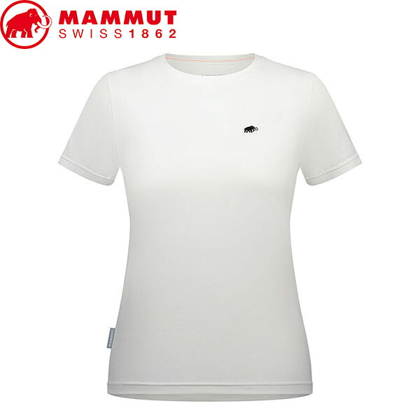 マムート MAMMUT レディース Tシャツ Mammut Essential T-Shirt AF Women アジアンフィット white PRT1 MAM10170509000471