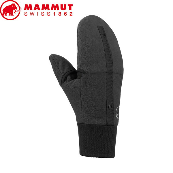 マムート MAMMUT ユニセックス 手袋 ミトン Shelter SO Convertible Mitten black MAM1190005900001｜ハイカム　店
