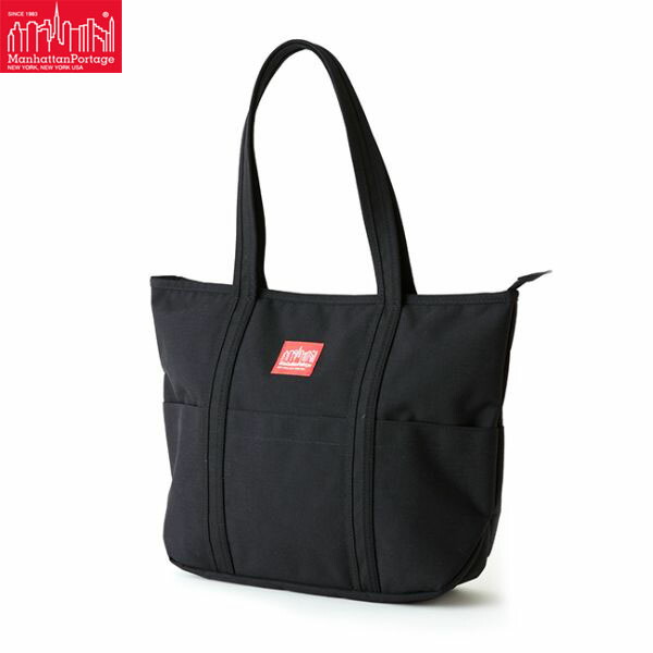 マンハッタンポーテージ Manhattan Portage トートバッグ シンプル 通学 通勤 ユニセックス レディース メンズ MP1336Z Black MP1336ZBLK｜ハイカム　店