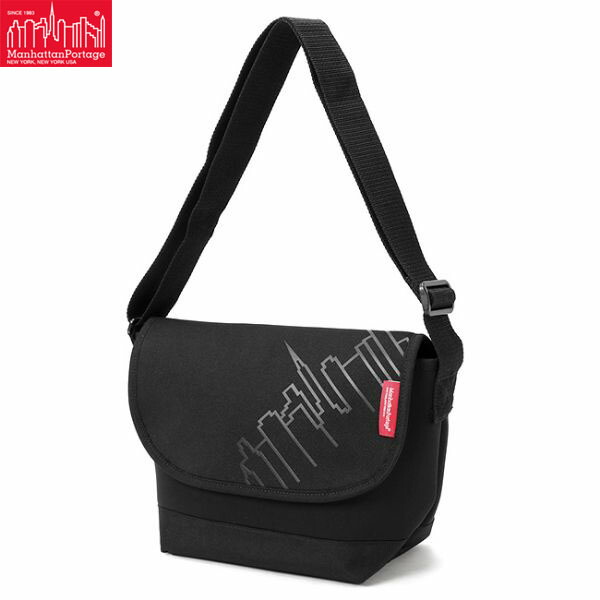 マンハッタンポーテージ Manhattan Portage ショルダーバッグ 飛脚屋御徒面子 Neoprene Casual Messenger BagJR MP1605JRNP2 Black MP1605JRNP2BLK