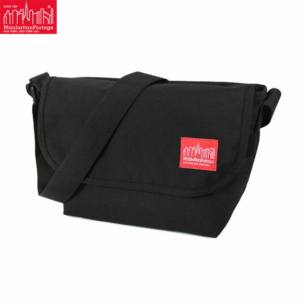 ショルダーバッグ・ポシェット MANHATTAN PORTAGE 1604 BLK MESSENGER BAG S BLACK マンハッタンポーテージ Manhattan Portage マンハッタン