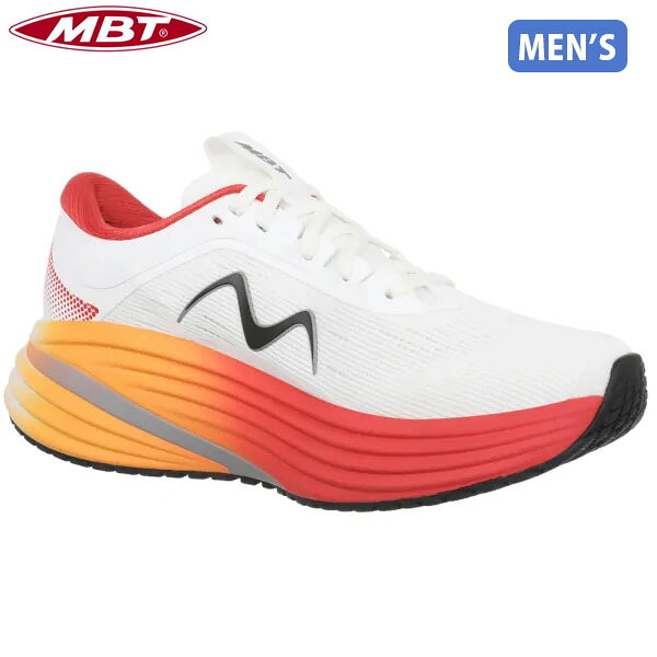 MBT エムビーティー メンズ シューズ 靴 M-3000-2 LACE UP WHITE/RED 駈けっくら MBT7036741280Y