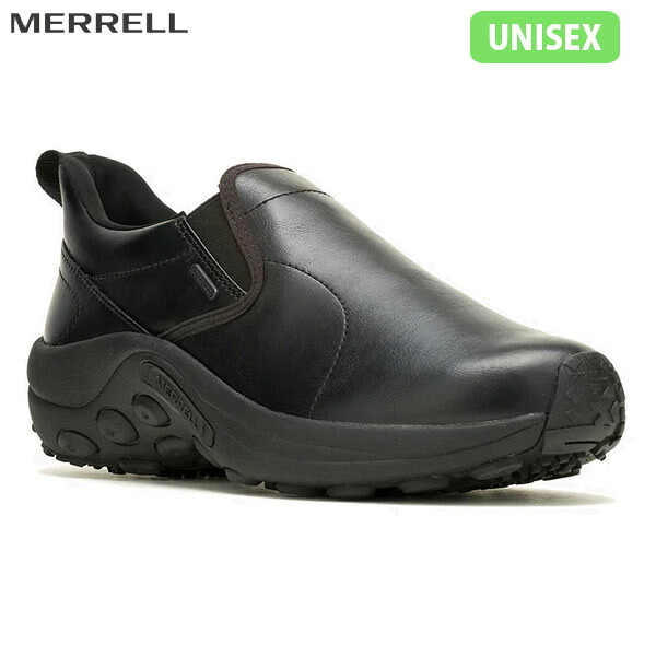 メレル MERRELL メンズ レディース モックシューズ ジャングル モック エボ ウォータープルーフ BLACK 防水透湿 防臭 ウォーキング MERJ5006787