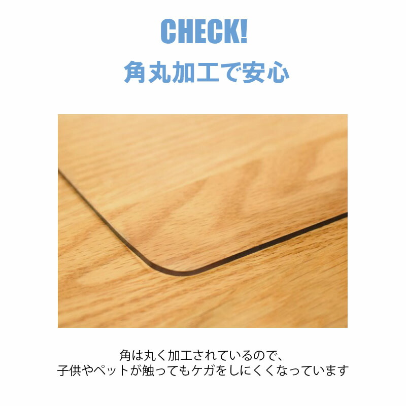 市場 冷蔵庫 Sサイズ 下敷き デスクマット 床保護 冷蔵庫マット 厚さ2mm 53×62cm PVC製 防水マット 傷防止 チェアマット 滑り止め マット  キズ防止 凹み防止