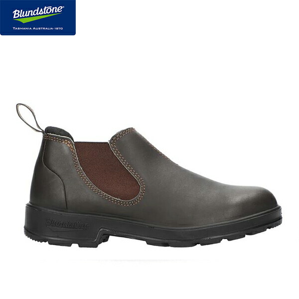 ブランドストーン オリジナルス ローカット サイドゴアブーツ ユニセックス メンズ レディース BS2038 Blundstone ORIGINALS LOW CUT BROWN BS2038200