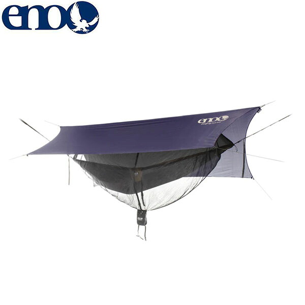 イーノ ENO ハンモックセット シェルターシステム OneLink Hammock System Navy&times;Olive LNK-DH キャンプ ピクニック アウトドア ENO0811201018899｜ハイカム　店