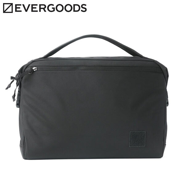 エバーグッズ EVERGOODS ビジネスバッグ トランジットブリーフケース TRANSIT BRIEFCASE 20L Solution Dyed Black eg13018c 出張 EVE0850041833750