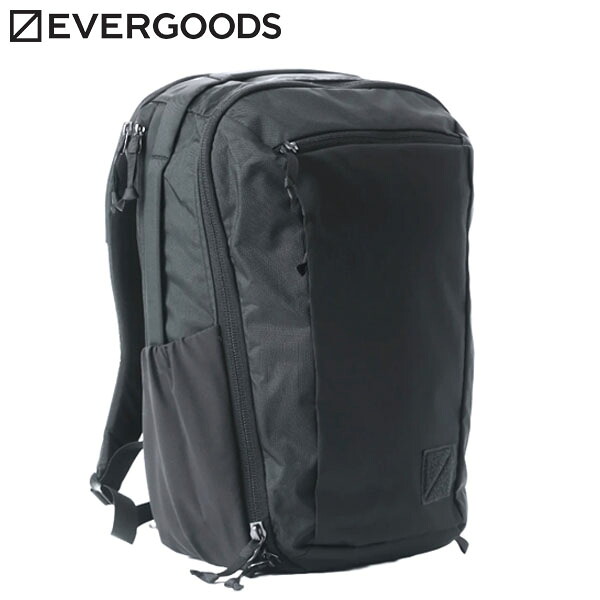 エバーグッズ EVERGOODS リュック バックパック シビックトラベルバッグ CIVIC TRAVEL BAG 20L Solution Dyed Black eg13019c 旅行 EVE0850041833835