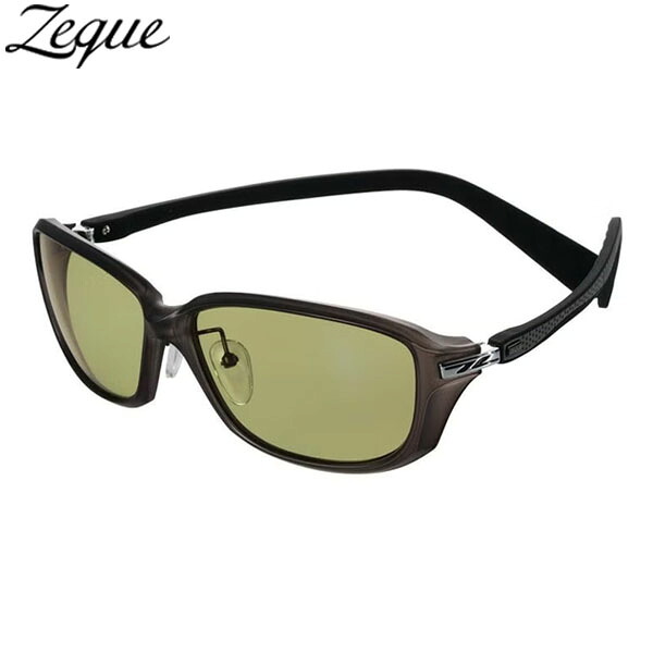 Zeque ゼクー 偏光サングラス F-2303 ティーダ-X #SMOKE/グレー EG TALEX タレックス ジールオプティクス ZEAL OPTICS GLE4580274177388｜ハイカム　店 18,275円