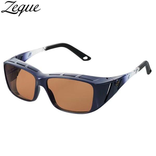 Zeque ゼクー 偏光黒眼鏡 F-2114 オーパ #ダークネイビーグラデーション LO TALEX タレックス ジールオプティクス ZEAL OPTICS GLE4580274177661 ウェア・アクセサリー-偏光サングラス