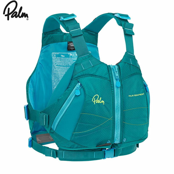 パーム Palm ライフジャケット PFD Tika ティカ ウィメンズ ティール 12212 カヌー カヤック ISO認証 高階救命器具 PAL12212TEL|ハイカム 店