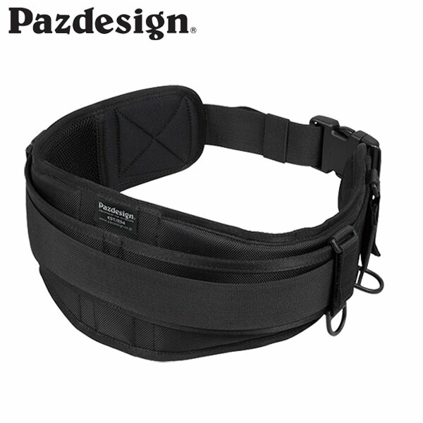 パズデザイン Pazdesign PAC-225 フィッシングサポートベルト ブラック 釣り アウトドア PAZPAC225BLK