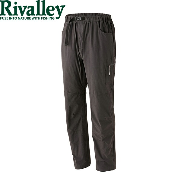 リバレイ 5452 RV ウェットウェーディングパンツ チャコール Rivalley 双進 RIV5452CHL