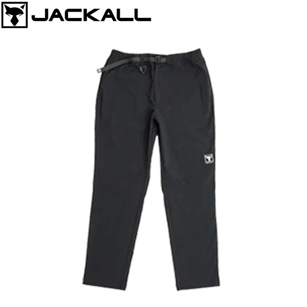 ジャッカル ハイストレッチラギッドパンツ ブラック JACKALL JAC007|ハイカム 店