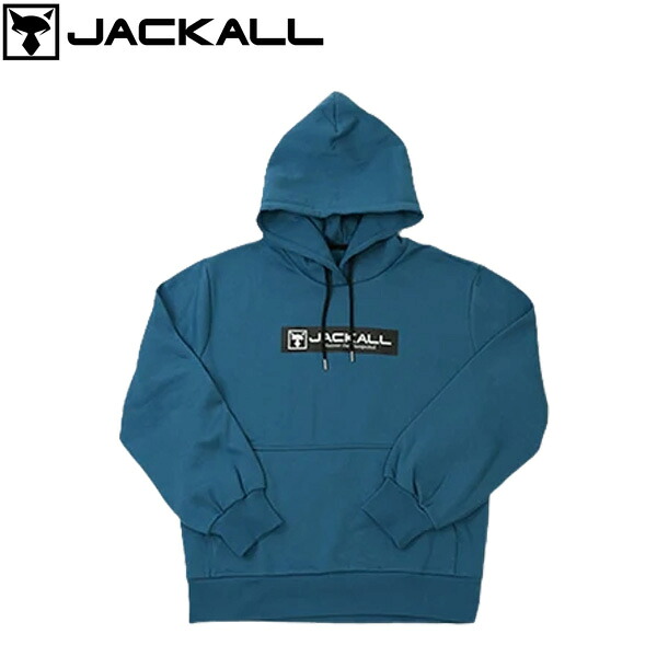 ジャッカル プルオーバーフーディ ブルー JACKALL JK01420204 JAC042