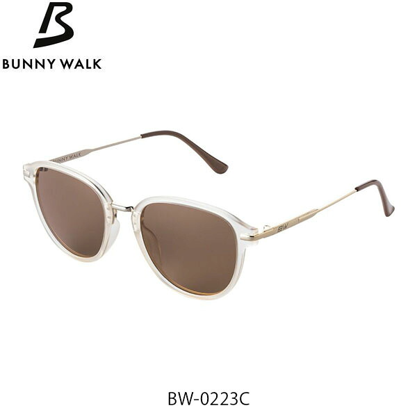 BUNNY WALK バニーウォーク 偏光サングラス 偏光グラス 偏光レンズ BW-0223C FROST BEIGE GLE4580274171515