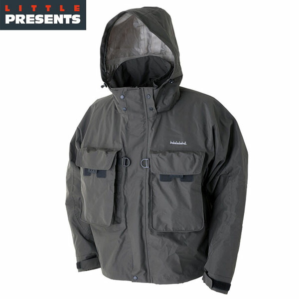 リトルプレゼンツ ウエーディングジャケット DT サーマルWD上衣II オリーブ薄墨色 JK-25 透湿雨合羽 LITTLE PRESENTS 沖釣り装具 LTPJK25OG