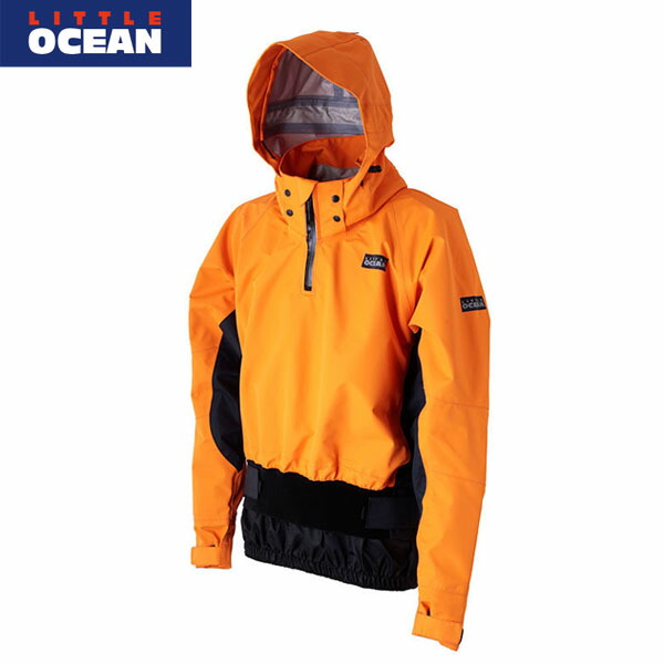 リトル大海原 パドリングジャケット KF パドリングジャケット マンゴー OJ-05 透湿雨合羽 LITTLE OCEAN 沖釣り装具 フィッシングギア LTPOJ05MG