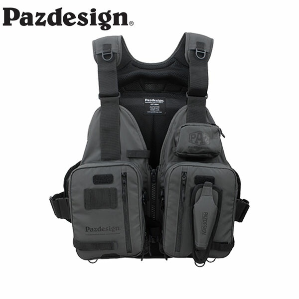 パズデザイン Pazdesign SLV-035 PSLオールラウンドベスト ガンメタ PSL All ROUND VEST PAZSLV035GMT