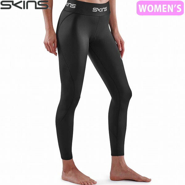 SKINS ブラック コンプレッションレギンス L 公式オンラインストアスキンズ SKINS SERIES-1 レディース ロング