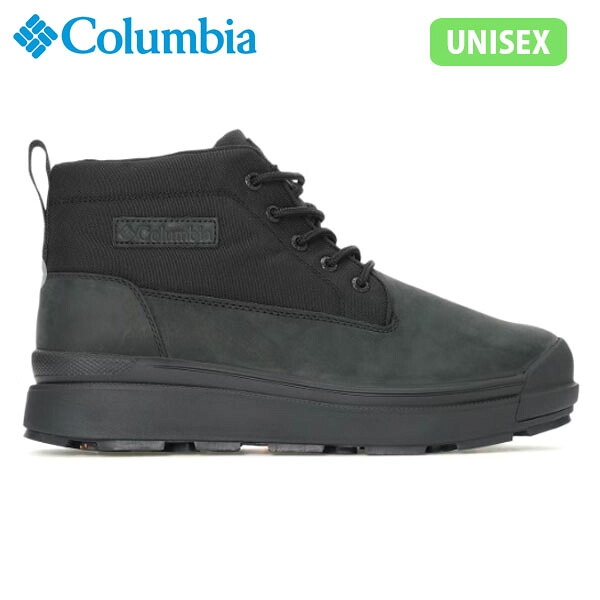コロンビア ブーツ ユニセックス サップランドフォーラックスチャッカWPOHI YU9887 010 Black Columbia SAPLAND IV LUX CHUKKA WP OH INFINITY COLYU9887010｜ハイカム　店
