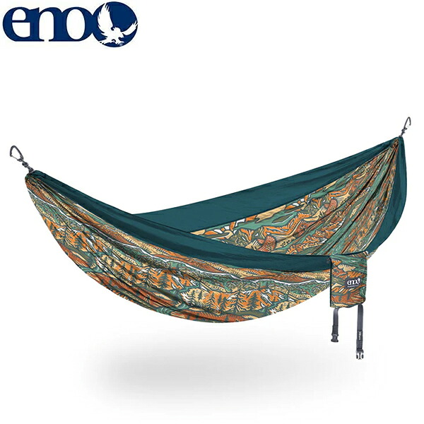 イーノ ハンモック ENO Z-KIW-DNP Hammocks DoubleNest Print - Giving Back Keep It Wild | Spruce ENO0850026605976