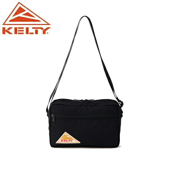ケルティ ショルダーバック KELTY 3259270926 ES RECTANGLE ZIP SHOULDER S Black KEL4570176637707