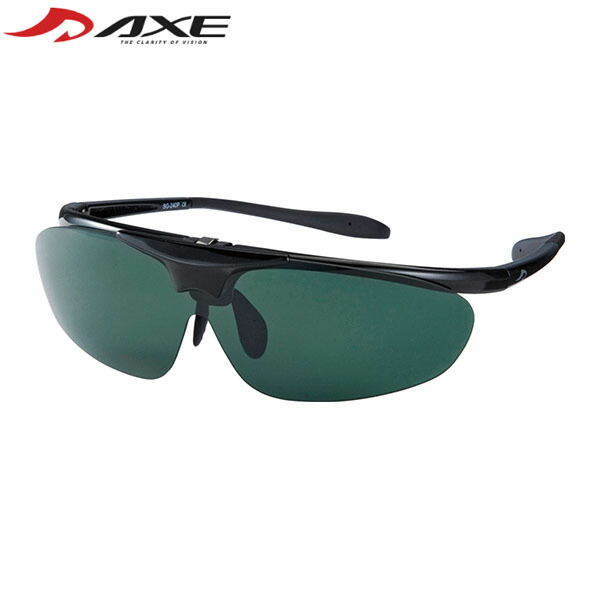 AXE アックス ドライビングサングラス BK/グリーンスモーク SG240PE マルチスポーツ AXESG240PEGR 11,011円