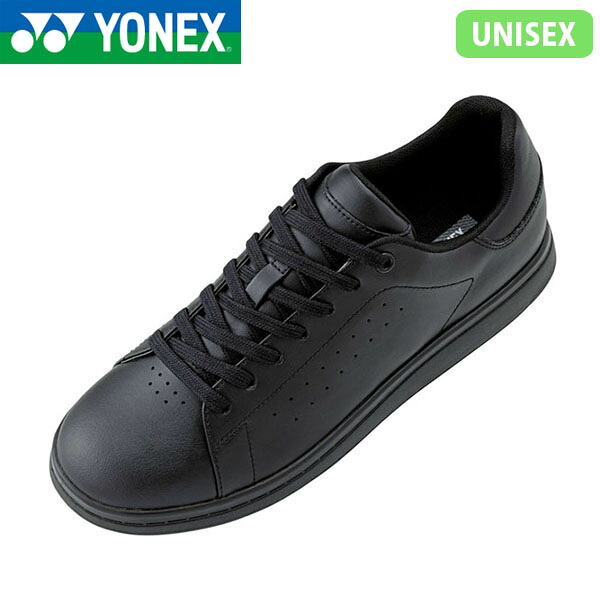 ヨネックス YONEX 男女兼用 メンズ レディース パワークッション121 ブラック スニーカー 軽量 衝撃吸収 抗菌防臭 ウォーキング YONSHW121007