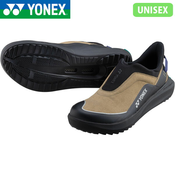 ヨネックス YONEX 男女兼用 メンズ レディース 力強さ座蒲団129 カーキ モックシューズ 軽さ ぼうぜん自失吸いいれる 雨合羽透湿 ハンズフリー 雨 全天候 YONSHW129191