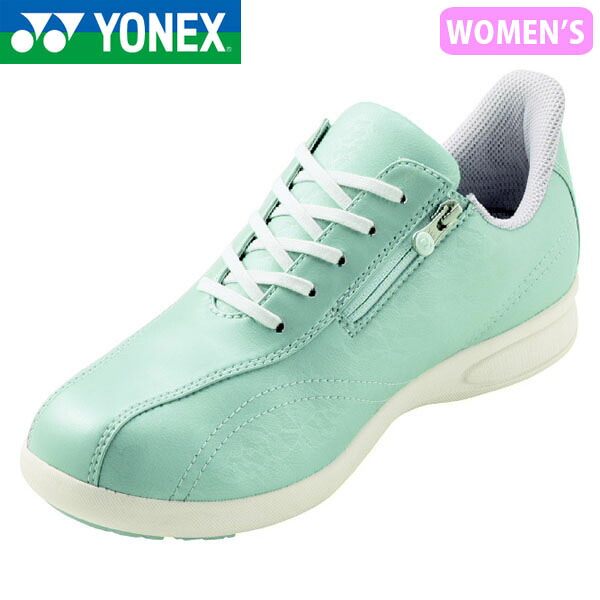 ヨネックス YONEX レディース パワークッションL130W ブルーイッシュパール ウォーキングシューズ スニーカー 軽量 衝撃吸収 幅広 ハンズフリー YONSHWL130W556