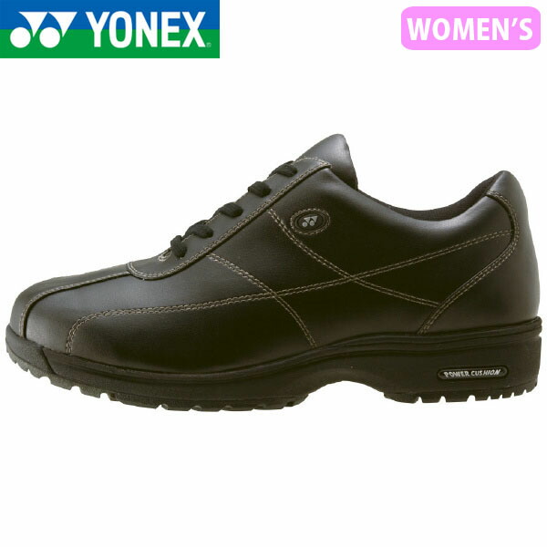 ヨネックス YONEX レディース パワークッションLC41 ブラック ウォーキングシューズ スニーカー 軽量 衝撃吸収 撥水 滑りにくい 全天候 雨 YONSHWLC41007 6,945円