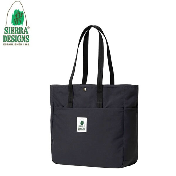 シエラデザインズ SIERRA DESIGNS トートバッグ CLASSIC TOTE BAG ブラック ユニセックス 男女兼用 通勤 通学 ビジネス SERS2510BLACK｜ハイカム　店