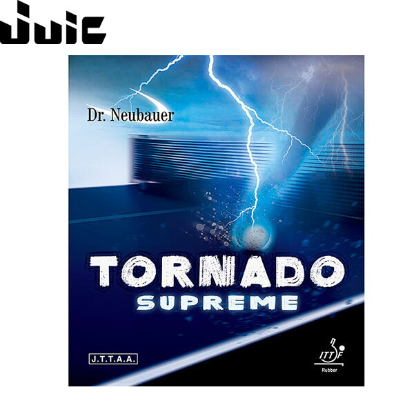 ジュウイック JUIC 卓球 ラバー ユニセックス Dr.Neubauer トルネードスプリーム (TORNADO SUPREME) レッド JUC1201RD｜ハイカム　店