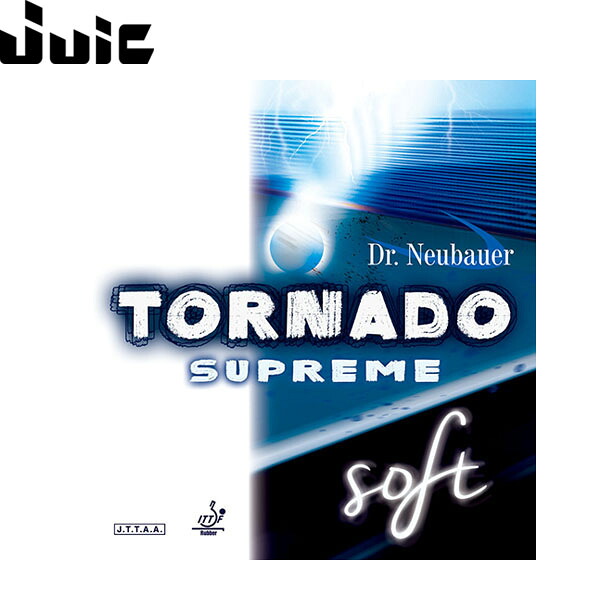 ジュウイック JUIC 卓球 ラバー 表ラバー Dr.Neubauer トルネードスプリームソフト (short pimples) レッド JUC1203RD