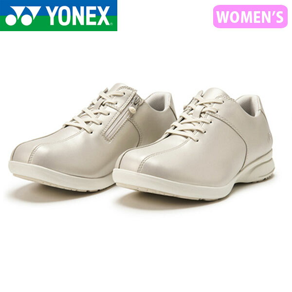 ヨネックス YONEX レディース シューズ 力強さ座布団 L122 パールベージュ YONSHWL122684