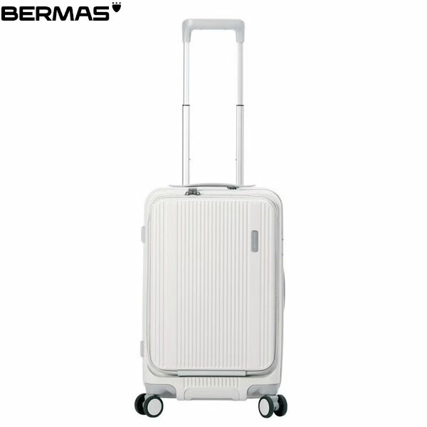 赤ちょうちん集合体 BERMAS 持ちはこび入れもの 旅行バッグ 静音キャスター BM Travel Smart FO50糎 37L 象牙色白いこと 旅行 心地好い 出張 旅する 森閑とした BER6055042