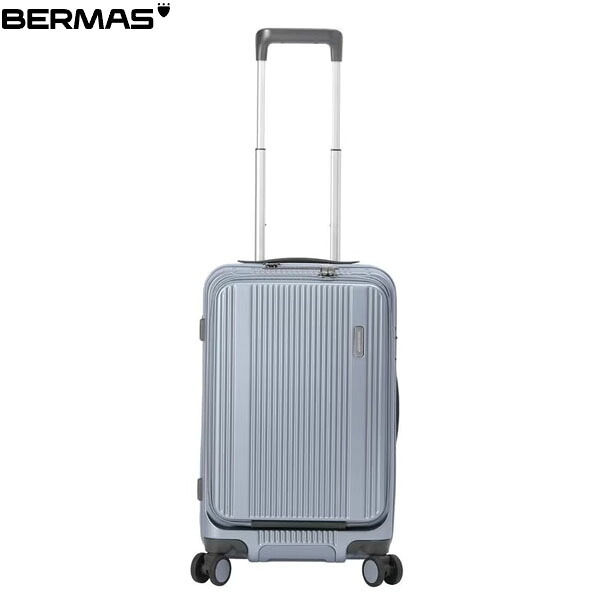 赤ちょうちん集合体 BERMAS 持ちはこび入れもの 旅行バッグ 静音キャスター BM Travel Smart FO50糎 37L スチール写真青み 旅行 心地好い 出張 旅する 森閑とした BER6055061