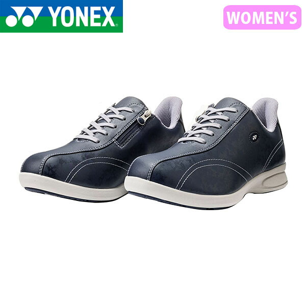 ヨネックス YONEX レディース ウォーキングシューズ スニーカー パワークッション L130W ネイビーブルー YONSHWL130W019
