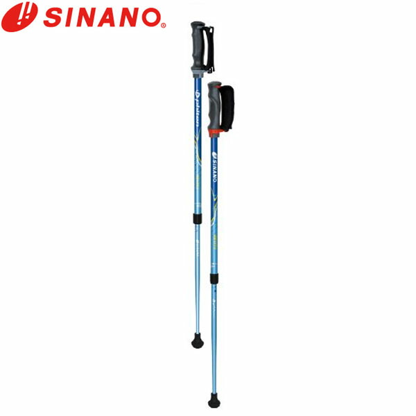 シナノ SINANO ウォーキングポール 1組(2本セット) レビータ ファイテン 3S モデル BLE 652021 85-120cm 身長約135-190cm 散歩 SIN4959431152856